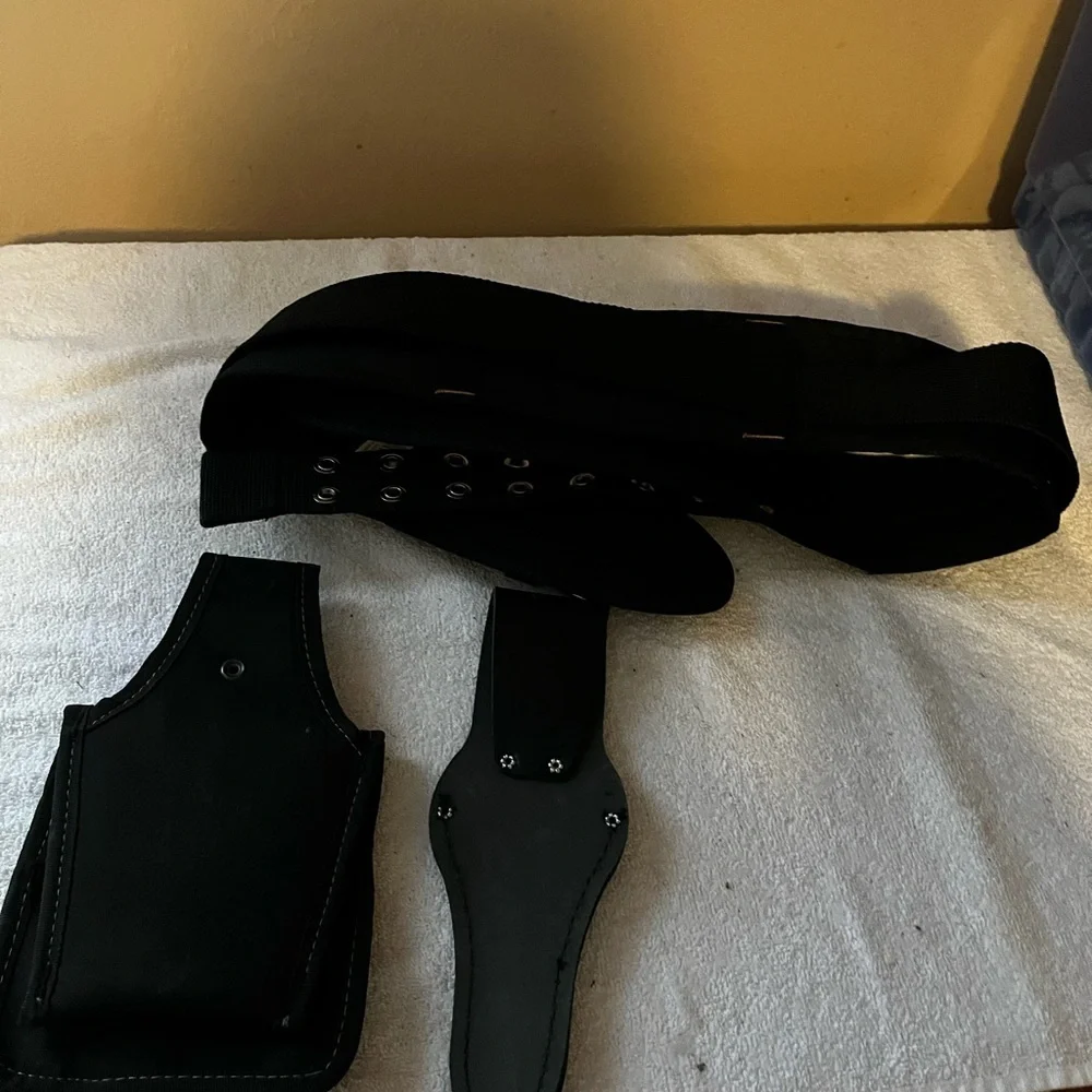 CLC Tool Works & Klein 4 Pc Tool Belt/Pouch